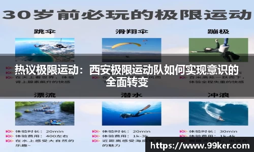 热议极限运动：西安极限运动队如何实现意识的全面转变
